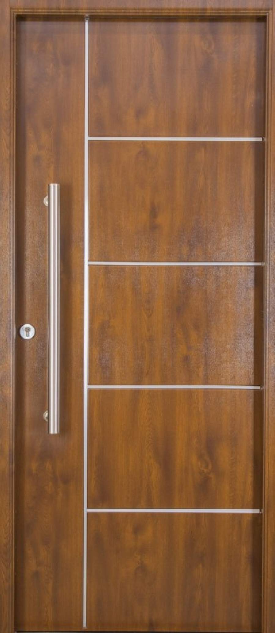 Puerta Acero Símil Madera